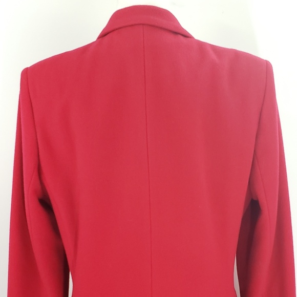 Harve Benard Red Wool Blend Blazer, size 12 - Picture 7 of 7